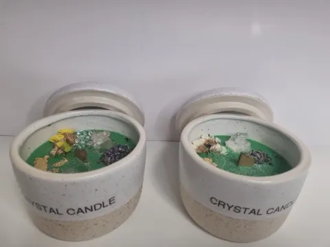 Crystal Candles 300gr/buc